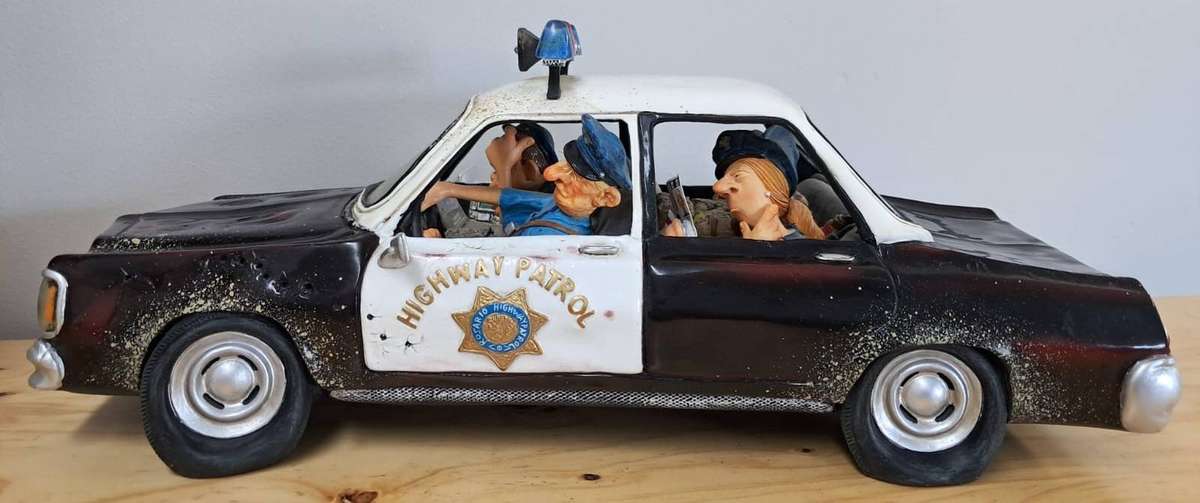 Comic Art of Guillermo Forchinos - Highway Patrol - Retired Item