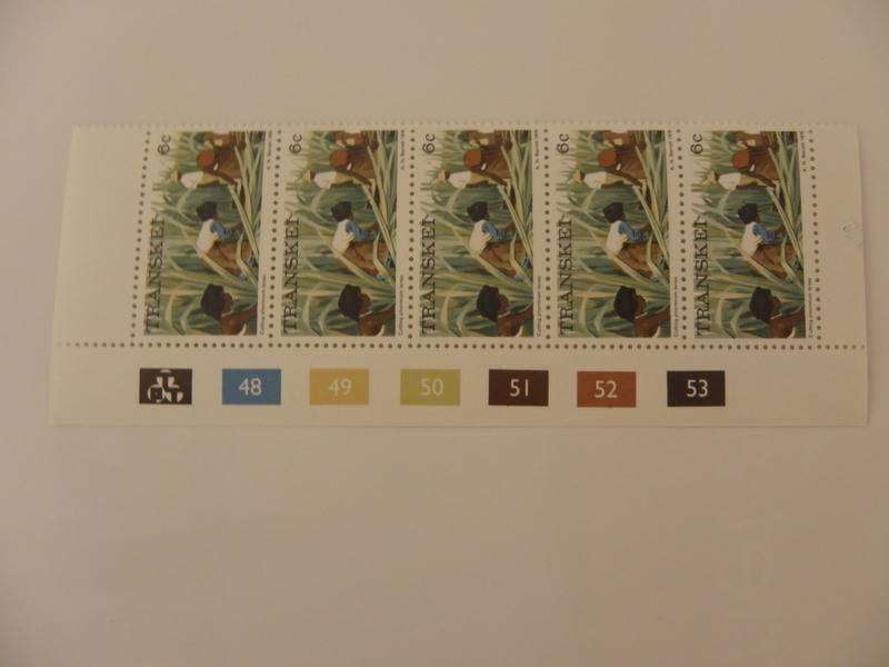 Transkei 1st Definitive Series (1976) - 6c Mint Control Block #48 No Date