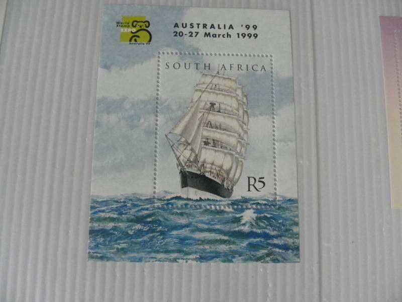 RSA 6.95 (1999) - Australia World Stamp Exhibition Mint Miniature Sheet