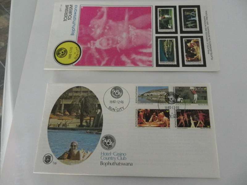 Bophuthatswana 1.15 (1980) - Tourism FDC with SAPO Brochure