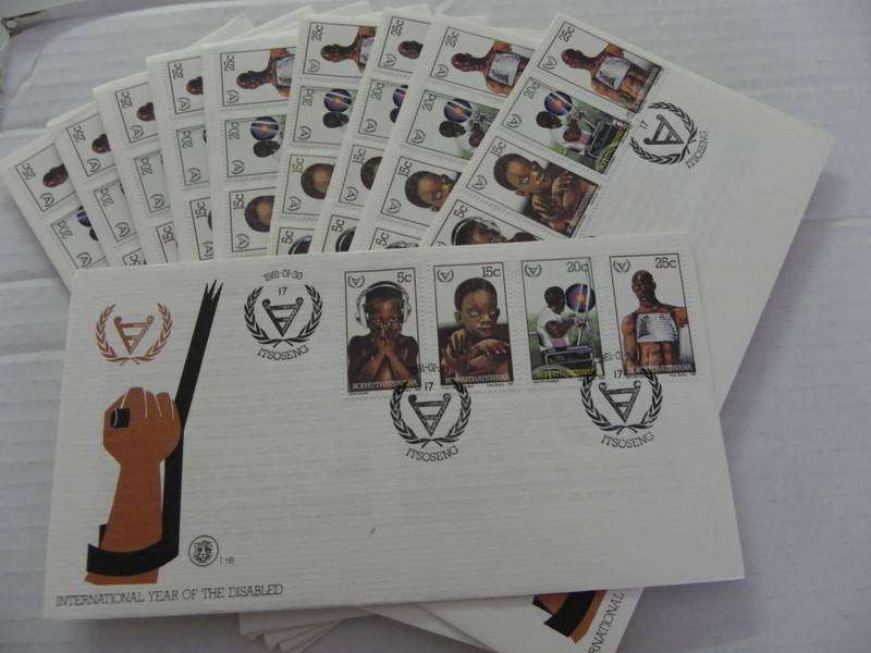Excess Stock - Bophuthatswana 1.16 FDC`s (Bid per FDC to take all 10)