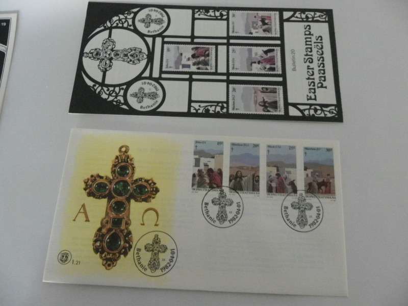 Bophuthatswana 1.21 (1982) - Easter Stamps (2nd Series) FDC with SAPO Brochure