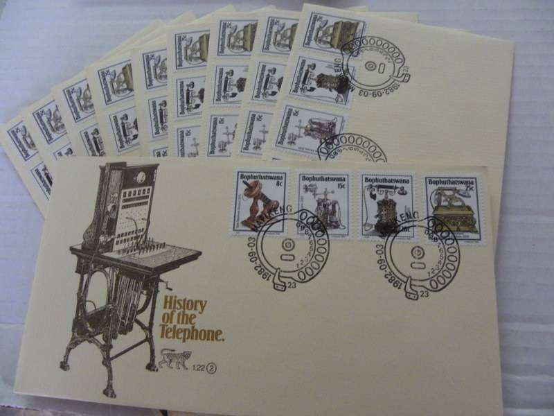 Excess Stock - Bophuthatswana 1.22 FDC`s (Bid per FDC to take all 10)
