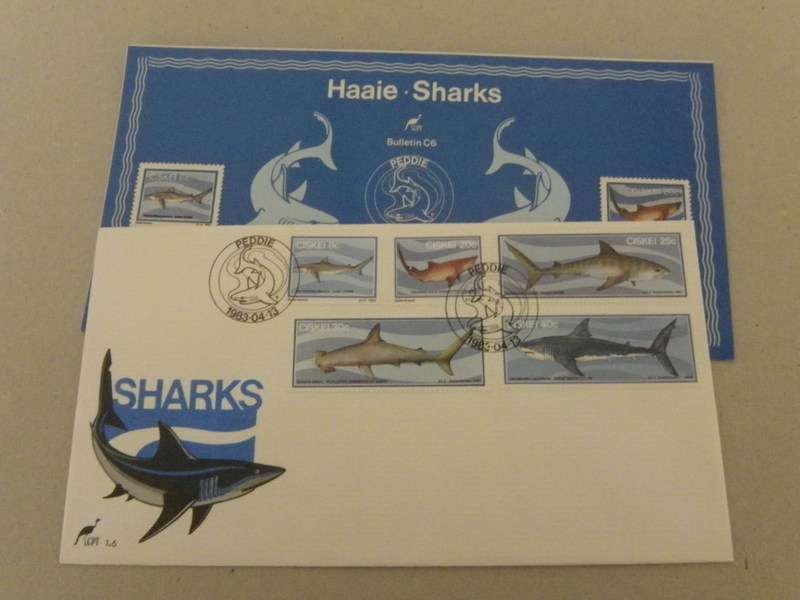 Ciskei 1.06 (1983) - Sharks FDC with SAPO Brochure