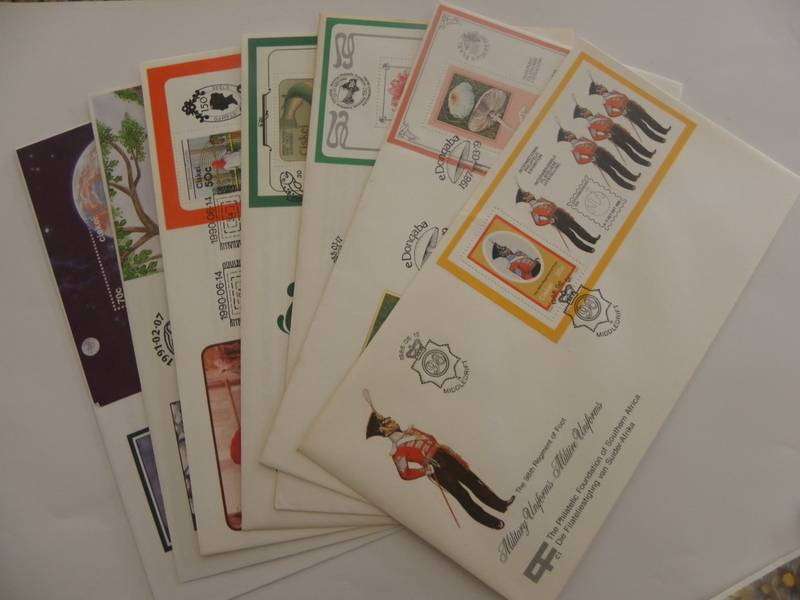 Ciskei SAF - Full Set of Foundation FDC`s