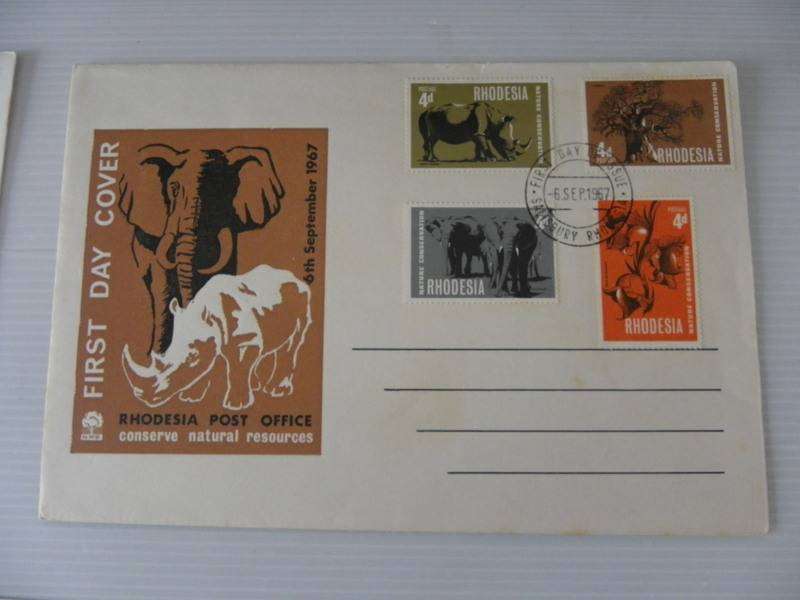 Rhodesia (1967) - Conserve Natural Resources Illustrated FDC