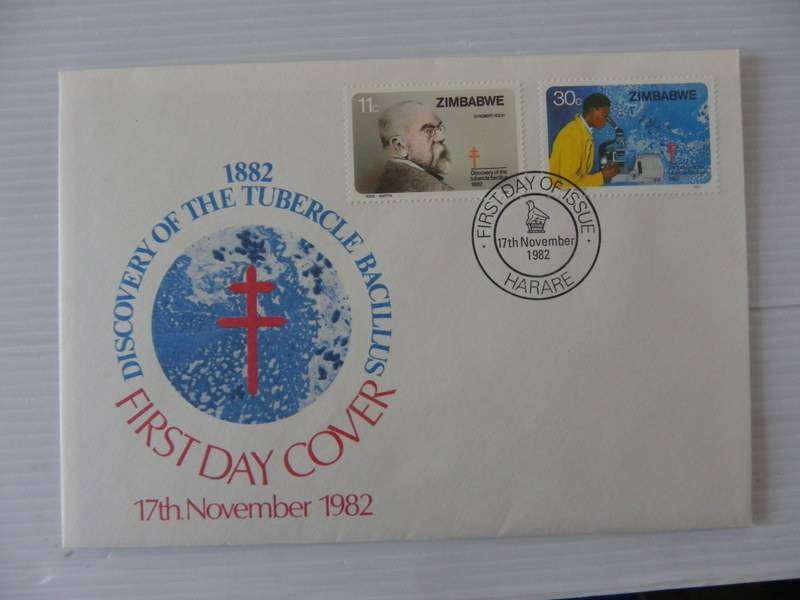 Zimbabwe (1982) - Centenary of the Discovery of TB Illustrated FDC