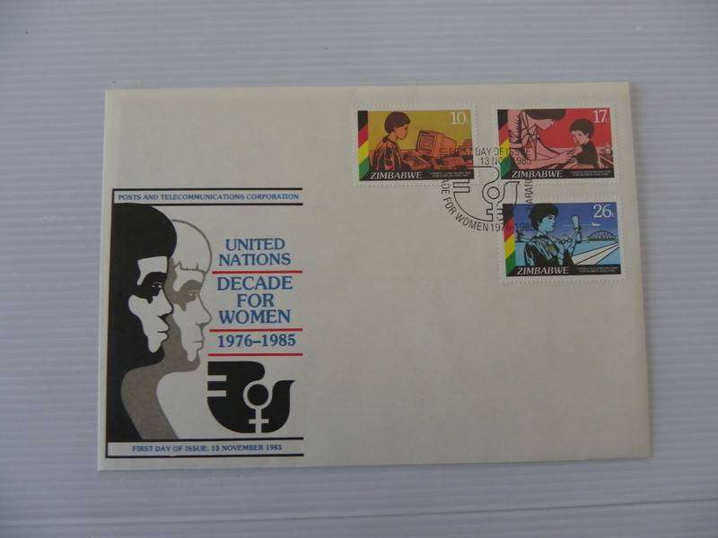 Zimbabwe (1985) - Decade for women Illustrated FDC