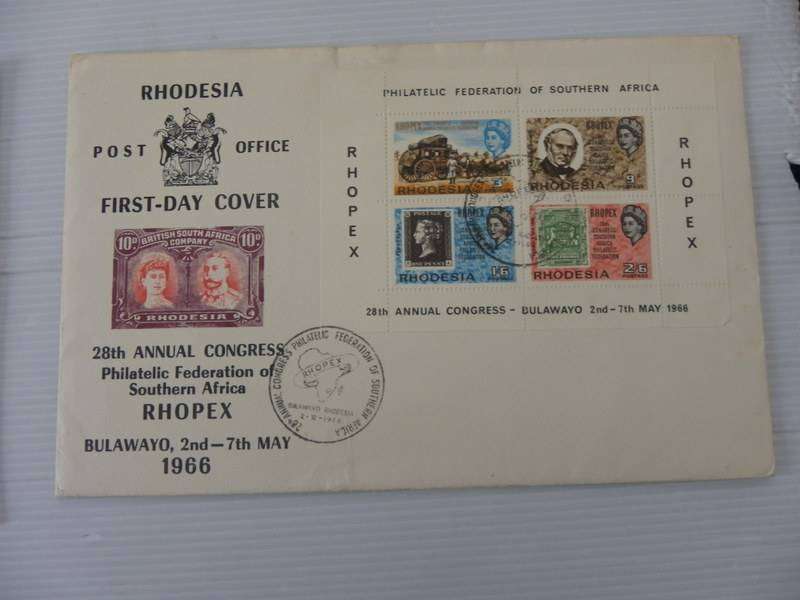 Rhodesia (1966) - ROPEX Illustrated FDC