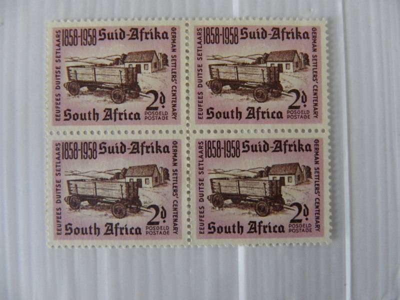 Union (1958) -  Centenary of the Arrival of German Settlers Mint Block