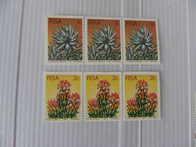 RSA 3rd Definitive Series (1977) - Mint Coil Strips