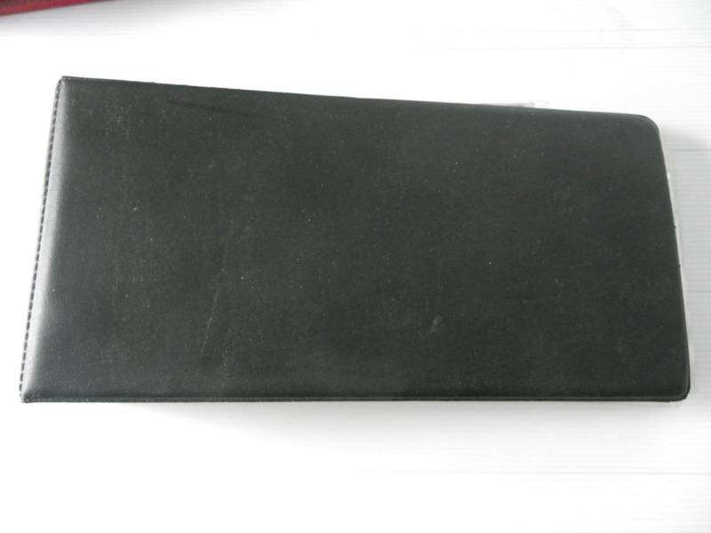 Black Hardcover FDC Album for Larger FDC's with 1 Pockets per Page and 40 Pages