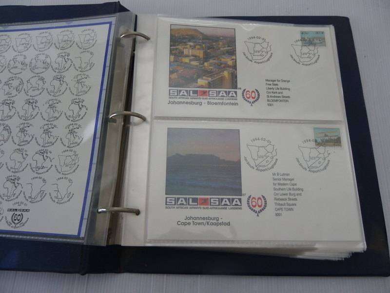 Blue SAA Album with covers from #56 to #100