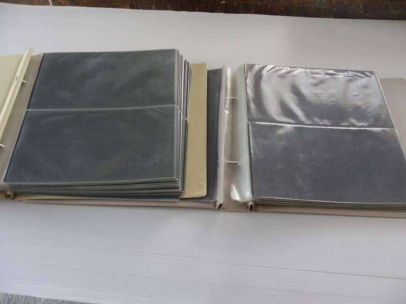 Brown FDC Albums x2  with 2 Pockets per Page and 46 & 22 Pages (as good as new !!)