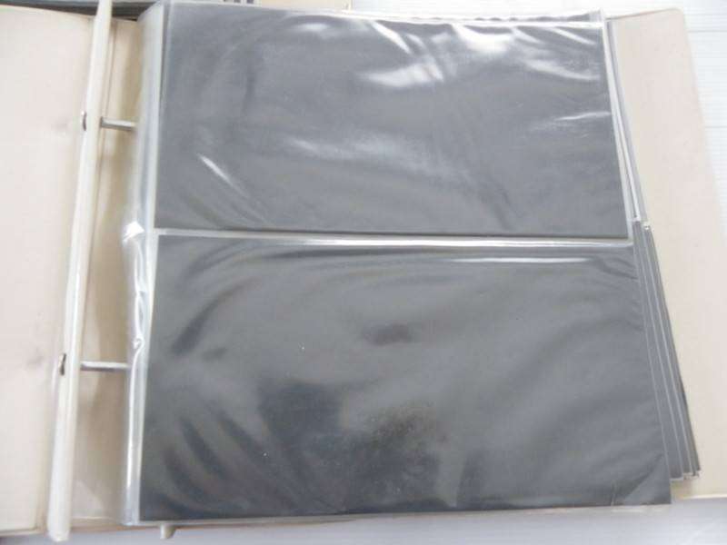 Red FDC Albums x10 with 2 Pockets per Page and 25+ Pages each (Bid per album!!!!) As good as new !!!