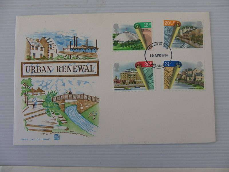 Great Britain (1984) - Urban Renewal Illustrated FDC