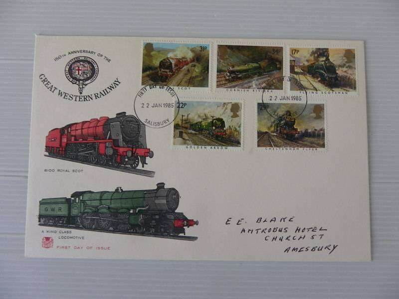 Great Britain (1985) - Great Western Railway Illustrated FDC