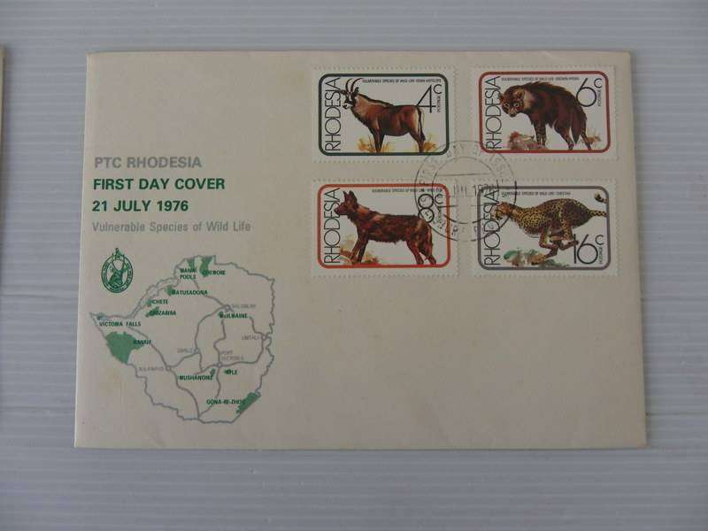 Rhodesia (1976) - Venerable Species Illustrated FDC
