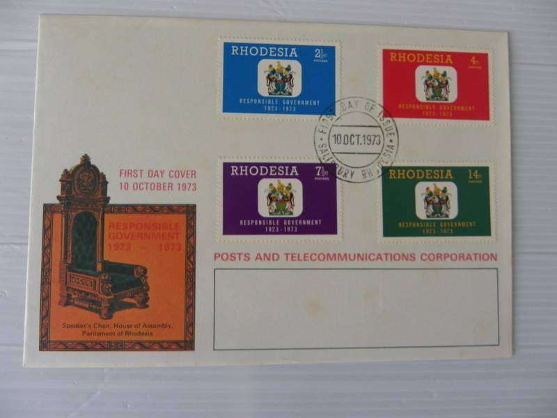 Rhodesia (1973) - Responsible Government Illustrated FDC