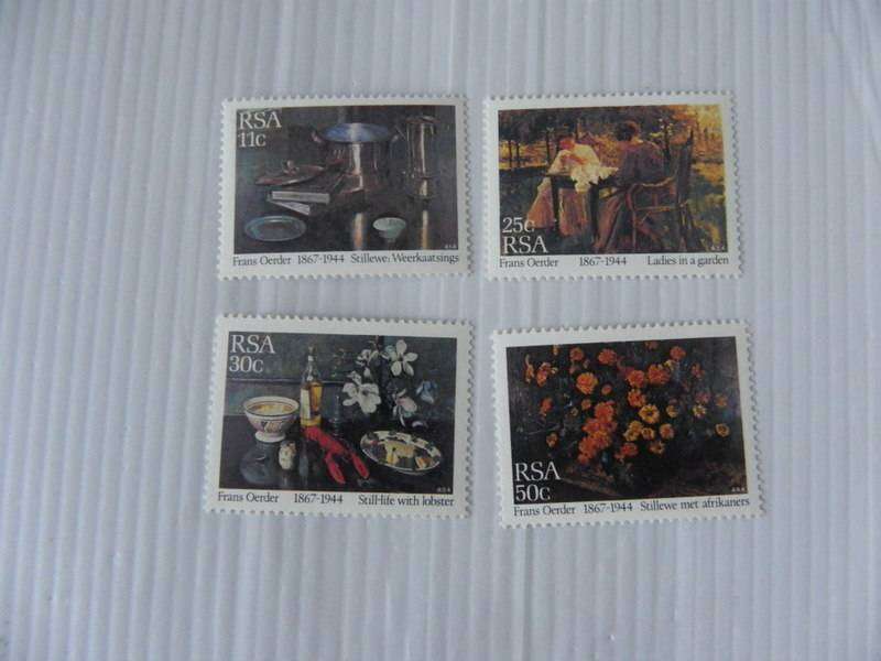 RSA 4.11 (1985) - Paintings by Frans Oeder Mint Set