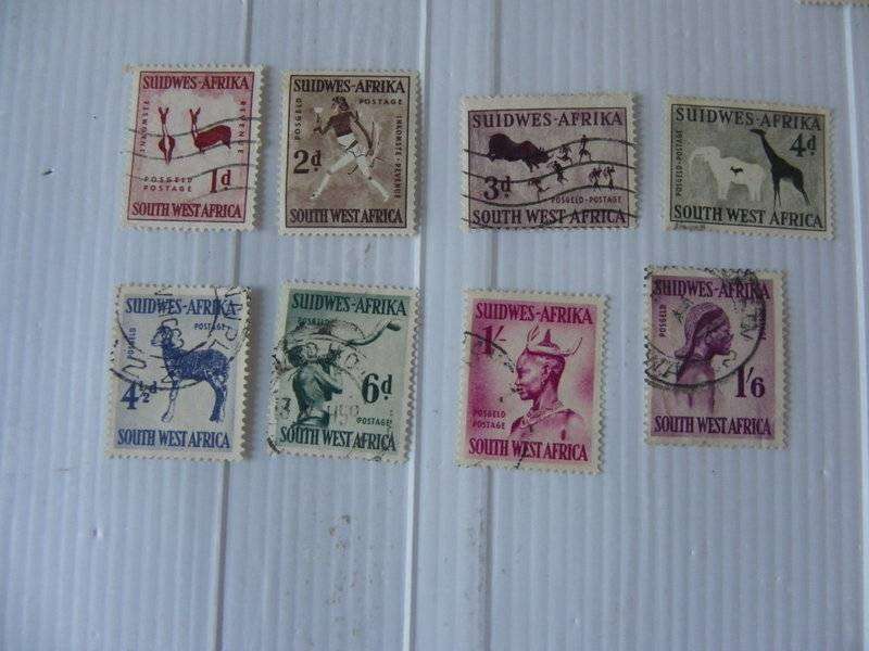 SWA (1954) - Animal Definitives Mint Set to 1/6