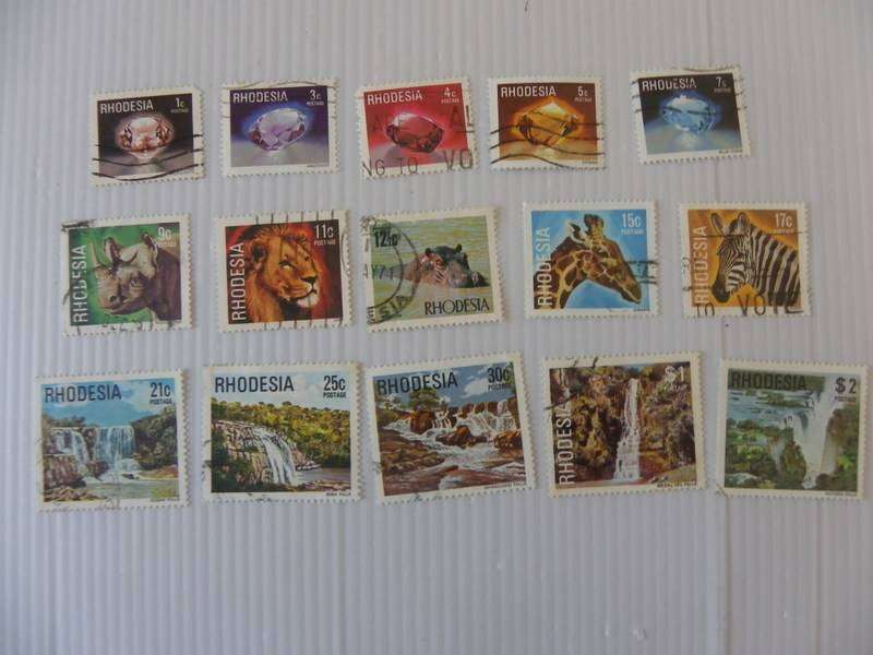 Rhodesia (1978) - Definitive Used Set to $2