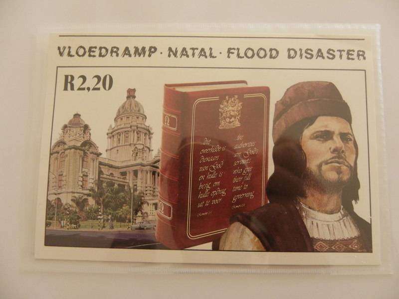 RSA (1988) - Flood Disaster Stamp Book