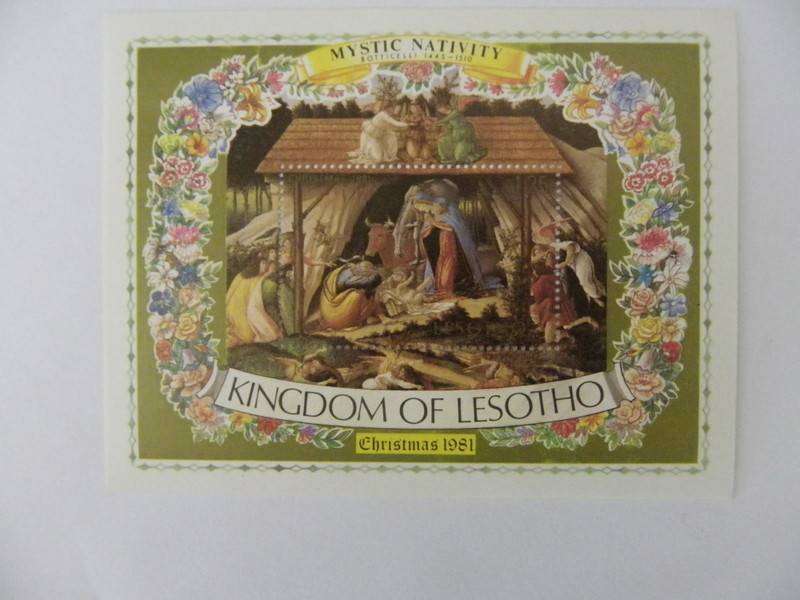 Lesotho (1982) - Christmas Mint Miniature Sheet