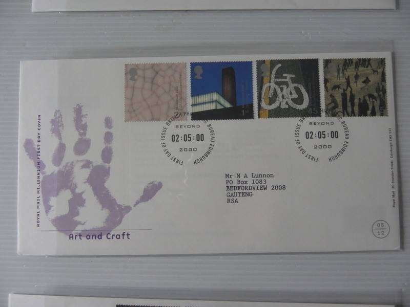 Great Britain (2000) - Art and Craft Illustrated FDC