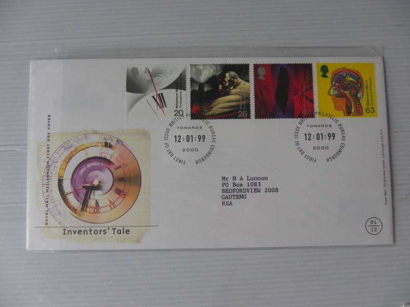 Great Britain (2000) - Inventor's Tale Illustrated FDC