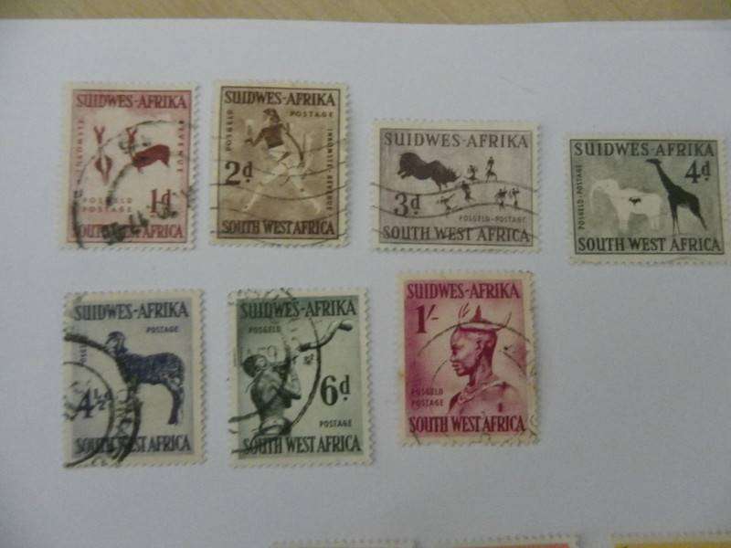 SWA (1954) - Animal Definitives Mint Set to 1/-