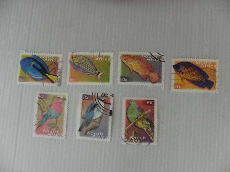 RSA 7th Definitive Series (2000) - Colourful SA Used Set