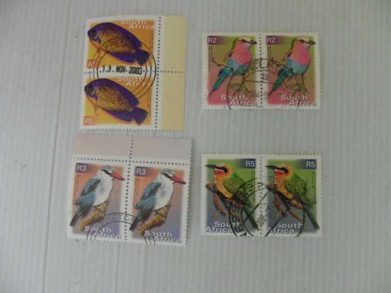RSA 7th Definitive Series (2000) - Colourful SA Used Pairs