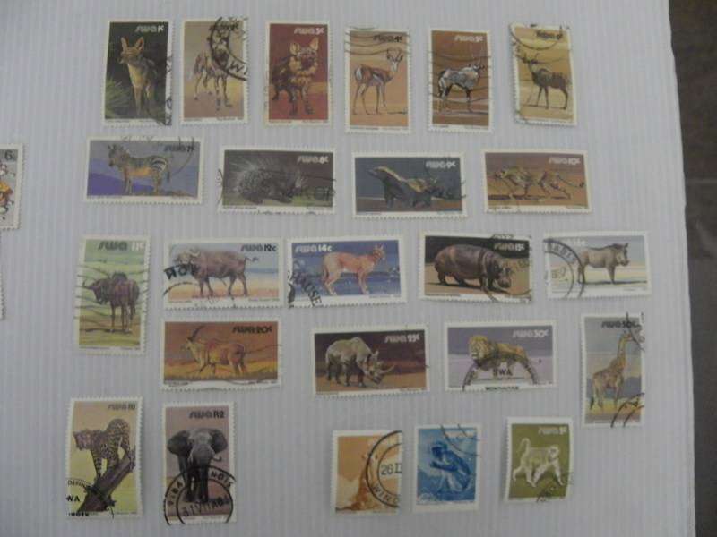 SWA 3rd Definitive Series (1980) - Animals Used Set with Coils and Additional Values