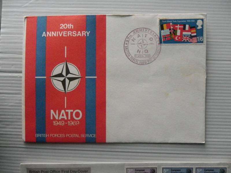 Great Britain (1969) - 20th Anniversary of NATO Illustrated FDC