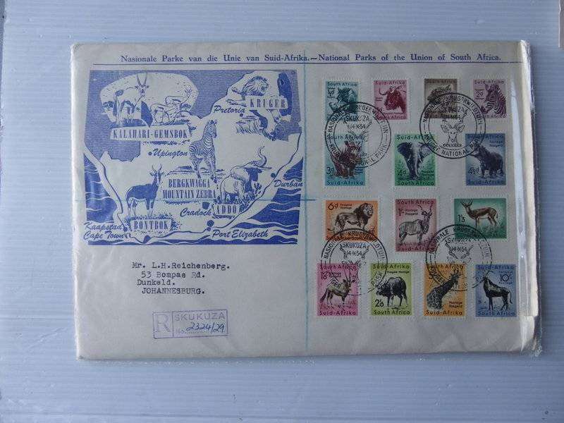 Union (1954) -  Animal Definitive Series SAPO Issued Folder