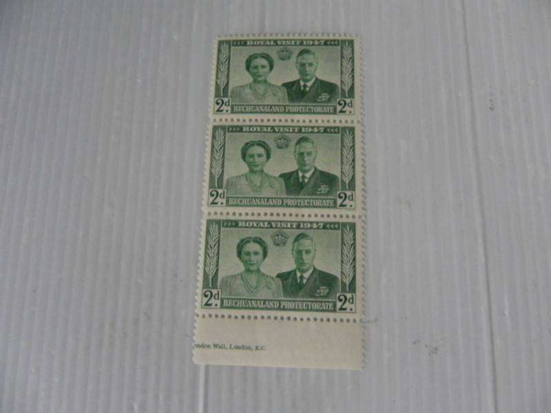 Bechuanaland (1947) - Royal Visit 2d Mint Block