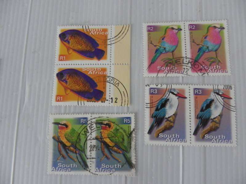 RSA 7th Definitive Series (2000) - Colourful SA Used Pairs