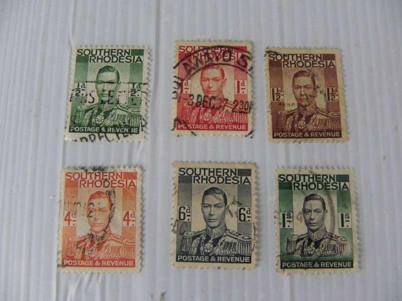 Southern Rhodesia (1937) - Used Set