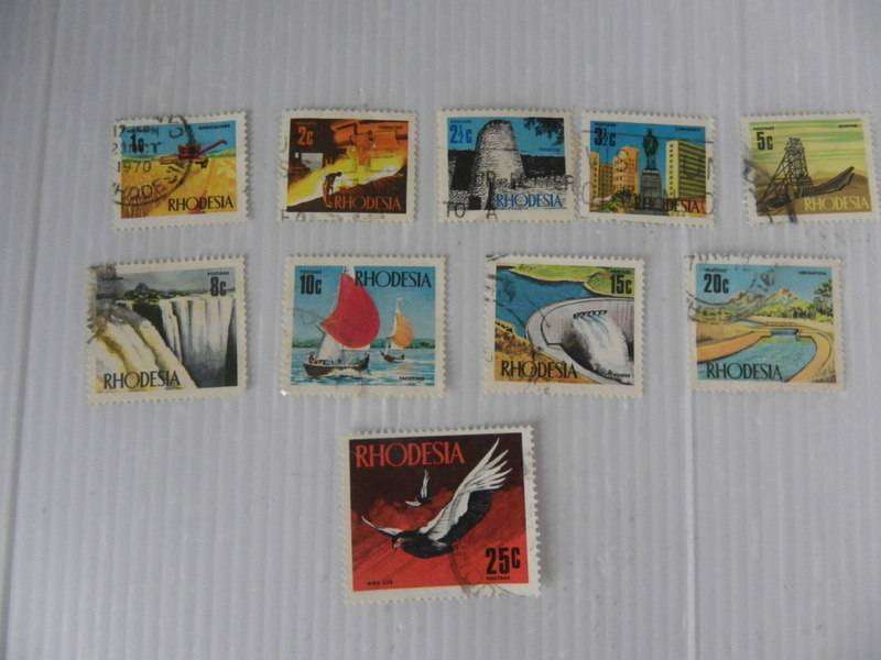 Rhodesia (1970) - Used Set