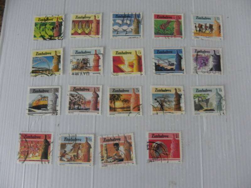 Zimbabwe (1985) - 2nd Definitive Used Set