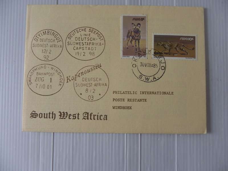 SWA (1985) - International Philatelic FDC