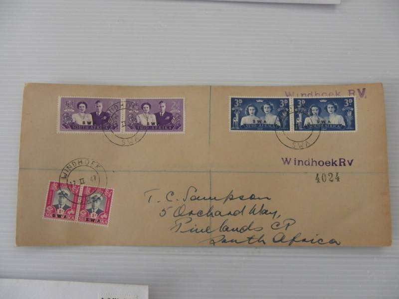 SWA (1947) - Royal Visit Private FDC