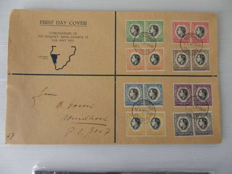 SWA (1937) - Coronation of King George VI Illustrated FDC
