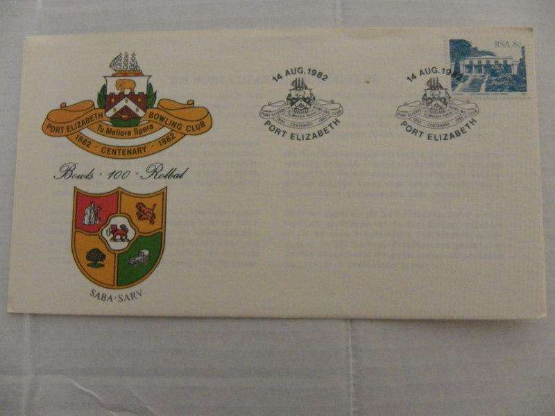 RSA (1982) - PE Bowls Centenary Illustrated FDC