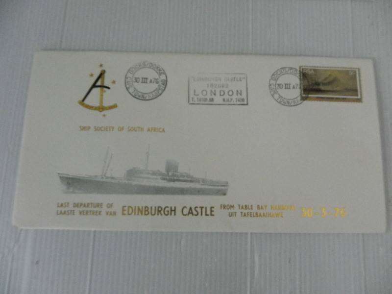 RSA (1976) - Last Departure of Edinburgh Castle Illustrated FDC
