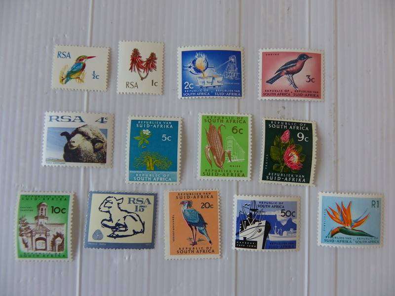 RSA 1st Definitive Series (1961) - Mint Set