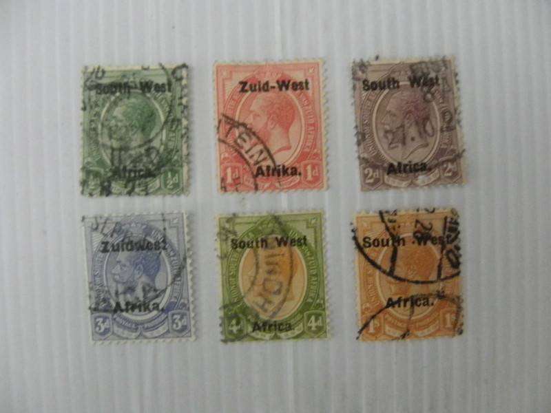 SWA (1923) - Overprint Used Set