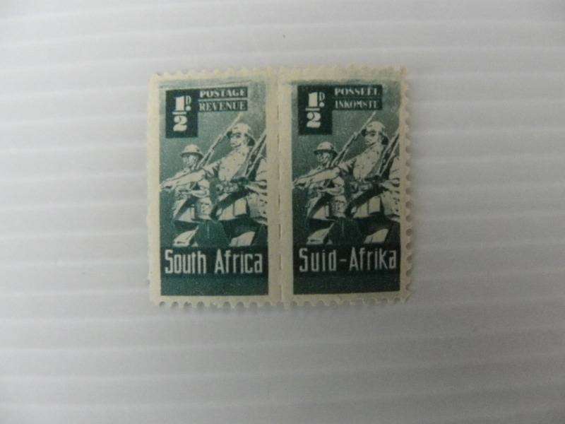 Union (1942) - Small Wars 1/2 d Mint Pair