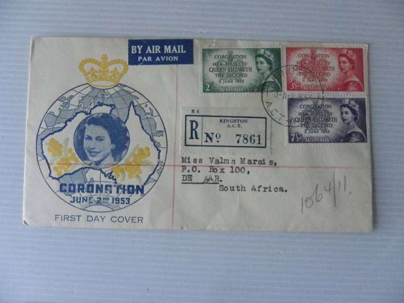 Australia (1953) - Coronation Illustrated FDC